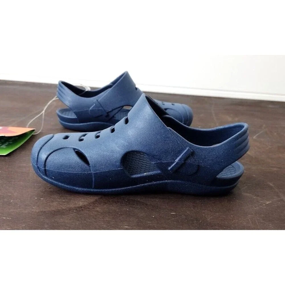 Okabashi Kids Carter Navy‎ Water Shoes Sandals Size 9 Made in USA